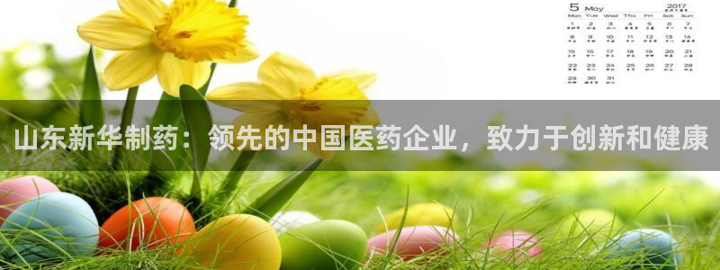ag九游会老哥俱乐部：山东新华制药：领先的中国医药企业，致力于创新和健康