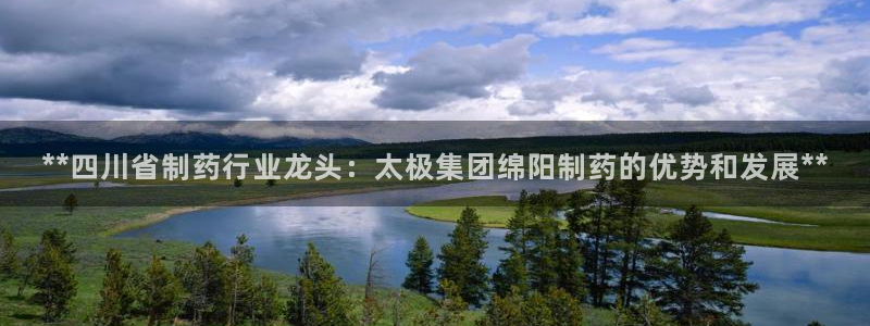 usdt九游会老哥俱乐部：**四川省制药行业龙头：太极集团绵阳制药的优势和发展**