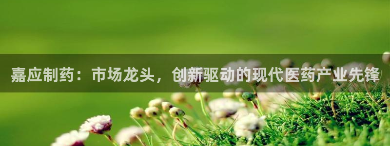 九游会老哥俱乐部社区论坛：嘉应制药：市场龙头，创新驱动的现代医药产业先锋