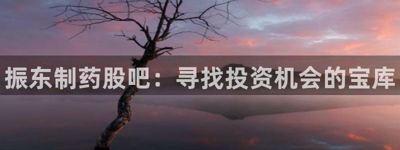 九游会老哥俱乐部：振东制药股吧：寻找投资机会的宝库