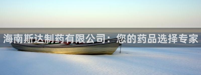 老哥吧九游会：海南斯达制药有限公司：您的药品选择专家